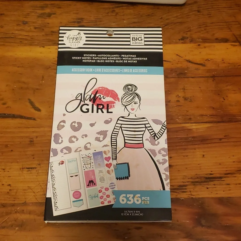 Happy Planner Glam Girl Sticker Pack - Picture 1 of 3